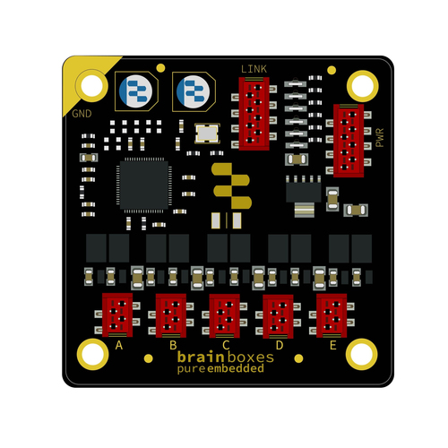 Brainboxes Pure Embedded 5 Port 10/100 Ethernet Switch Module – image 1