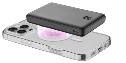 Cellularline MAG 10,000 MAGNETIC WIRELESS POWER BANK BLACK – image 7