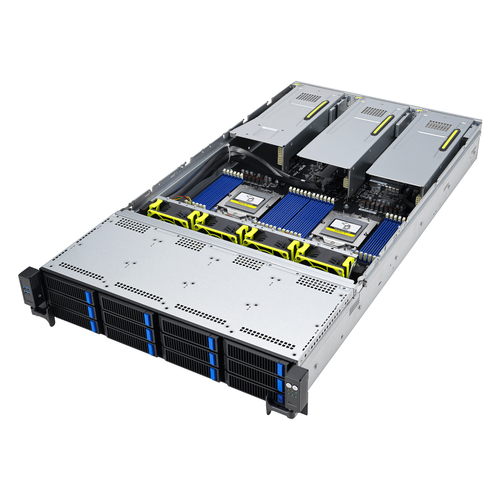 ASUS RS720A-E12-RS12 Socket SP5 Rack (2U) Black, Steel – image 4
