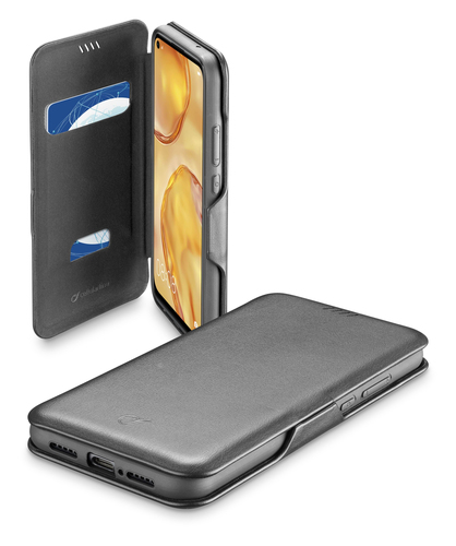 Cellularline BOOKCLU2P40LK чехол для мобильного телефона 16,3 cm (6.4") Фолио Черный