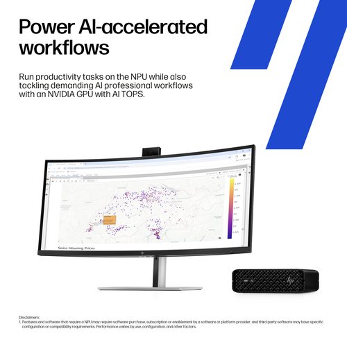 HP Z2 Mini G1i Intel Core Ultra 9 285K 64GB RAM 1TB SSD Rtx 2000 Ada Windows 11 Pro Mini PC - image 8