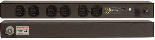 Vertiv Geist BRFN060-10 power distribution unit (PDU) 6 AC outlet(s) 0U Black