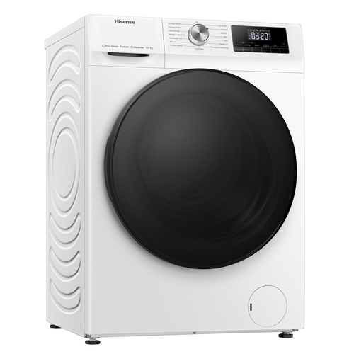 Hisense WDQA9014EVJMW washer dryer Freestanding Front-load White – image 3