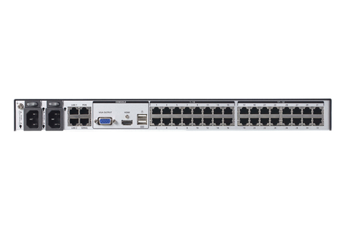 ATEN 1-Local/4-Remote Shared Access 32-Port Multi-Interface Cat 5 KVM over IP Switch – image 3