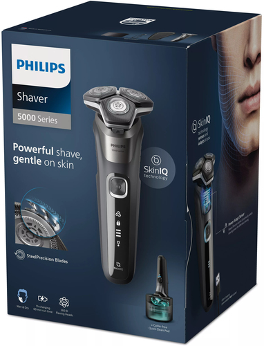 Philips SHAVER Series 5000 S5887/50 Wet and dry electric shaver with 3 accessories – image 5