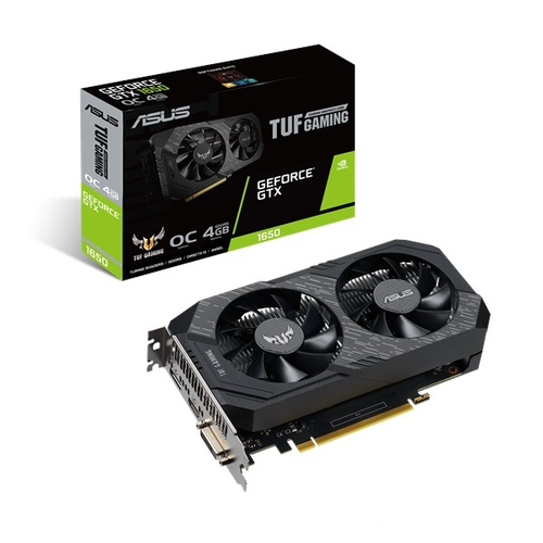 ASUS TUF Gaming TUF-GTX1650-O4G-GAMING graphics card NVIDIA GeForce GTX 1650