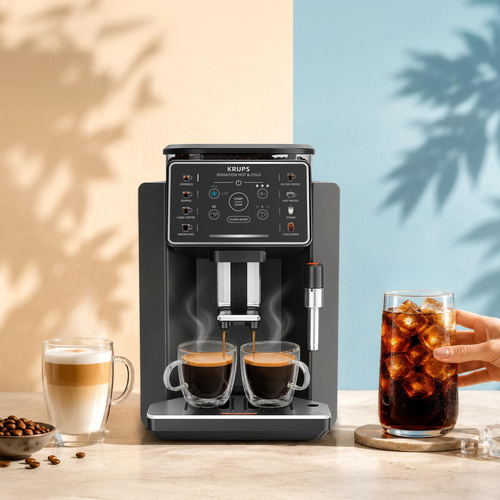 Krups Sensation Hot & Cold EA913H Noir – Photo 7 sur 10