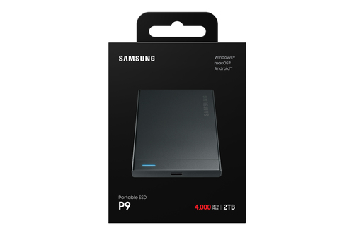 Samsung Portable SSD T9 - 2TB - Extern SSD - USB4 – Foto 8 von 10