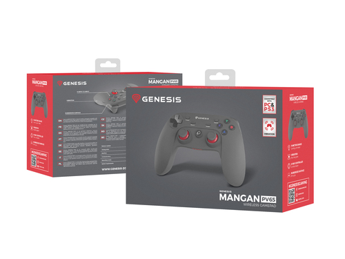 GENESIS PV65 Black RF Gamepad Analogue / Digital PC, Playstation 3 – image 6