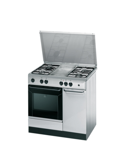 Indesit K9G21S(X)/I cooker Freestanding cooker Natural gas Gas