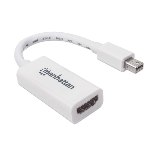 Manhattan Adaptador Pasivo de Mini DisplayPort a HDMI imagen 2