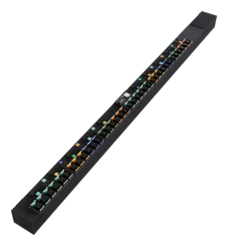 Vertiv PowerIT rack power distribution unit, 57.6kW, hardwired input plug, TAA Compliance, RoHS, China RoHS, UL-listed – image 1