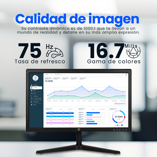 Monitor VORAGO LED-W19-205