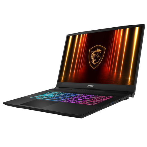 MSI Katana 17 HX B14WEK-008FR Intel® Core™ i7 i7-14650HX Ноутбук 43,9 cm (17.3") Quad HD 16 GB DDR5-SDRAM 512 GB Твердотельный накопитель (SSD) NVIDIA® GeForce RTX™ 5050 Wi-Fi 6E (802.11ax) Windows 11 Home Черный AZERTY Французский