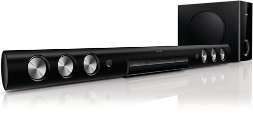 Philips HTB5151K/51 soundbar speaker Black 1.1 channels