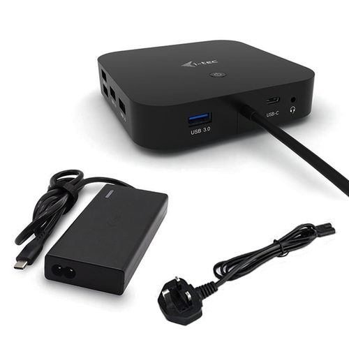 i-tec USB-C Dual Display Docking Station with Power Delivery