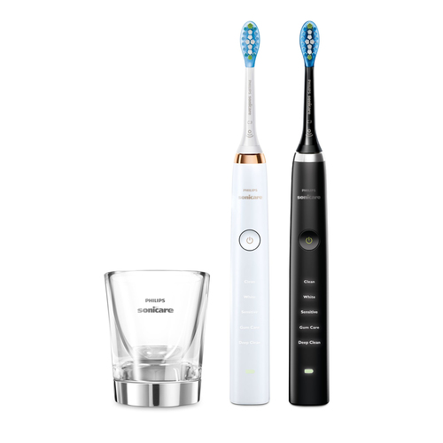 Philips Sonicare DiamondClean HX9392/40 electric toothbrush Adult Sonic toothbrush Black, Rose gold