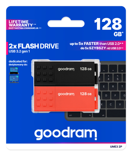 Goodram 2-PACK UME3-1280MXR11-2P – image 2