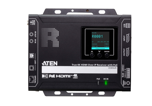 ATEN True 4K HDMI over IP Receiver with PoE – image 3