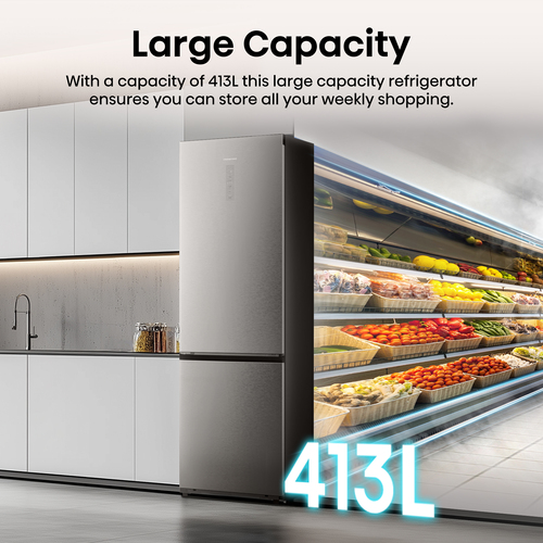 Hisense RB5P410SACCUK fridge-freezer Freestanding – image 3