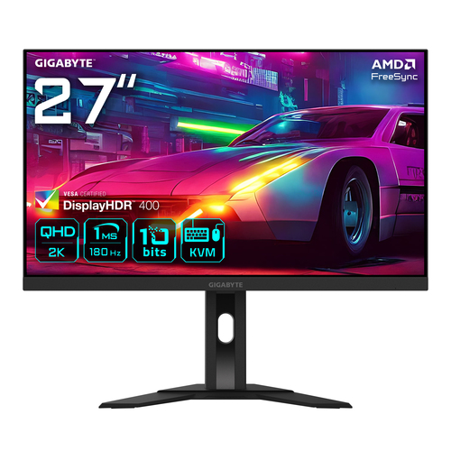 GIGABYTE M27QA монитор для ПК 68,6 cm (27") 2560 x 1440 пикселей Quad HD LED Черный