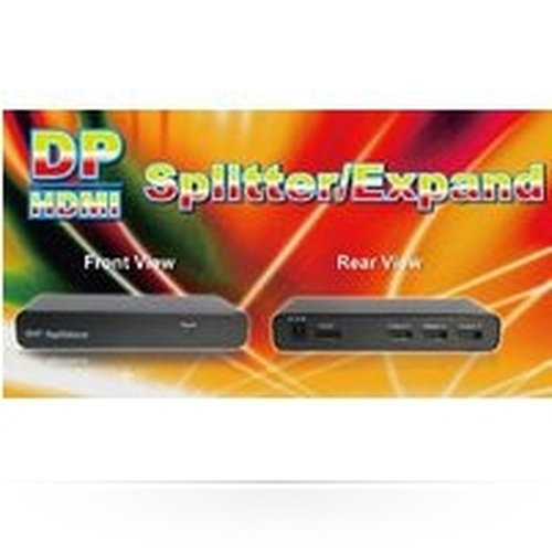 Microconnect DPS13 video splitter DisplayPort 3x DisplayPort