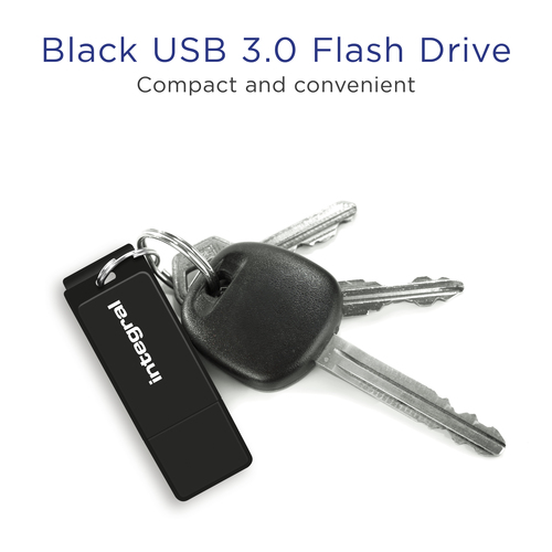 Integral USB 3.0 Memory Stick - 256 GB, Black, Black - image 6