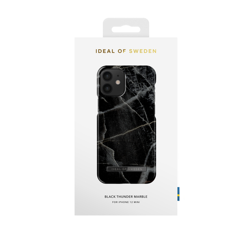 iDeal of Sweden Printed Case iPhone 12 MINI Black Thnd Mrb – image 1