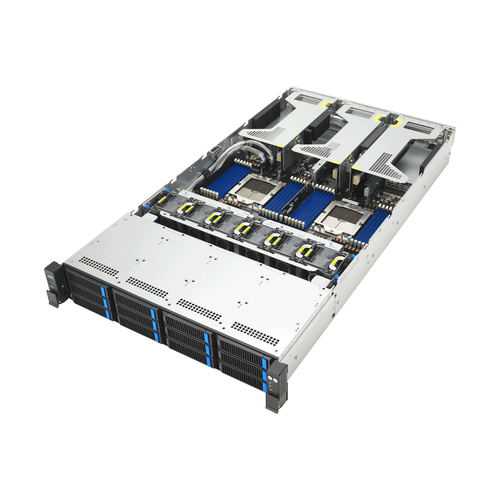 ASUS RS720A-E13-RS12U Socket SP5 Rack (2U) Black, Silver – image 4