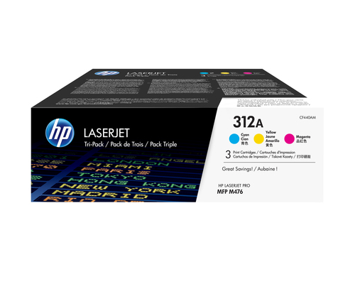 HP CF440AM toner cartridge 3 pc(s) Original