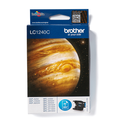 Original Brother LC1240C Cyan Ink Cartridge - image 1