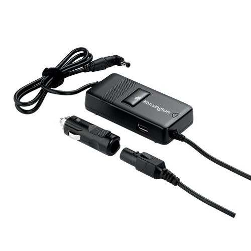 Kensington Air/Auto Notebook Power Adapter + USB