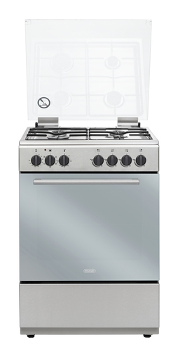 De’Longhi DL664EX cooker Freestanding cooker Electric Gas Stainless steel – image 1