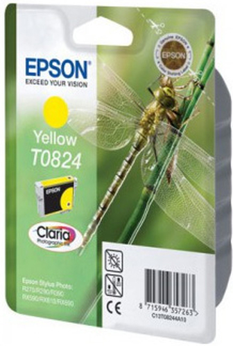 Epson T0824 Yellow Ink Cartridge