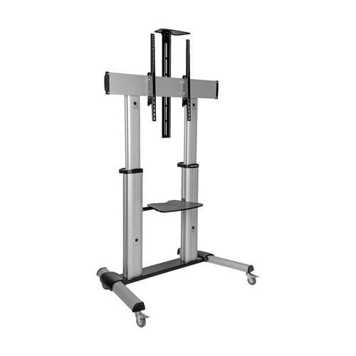 DMCS60100XX MOBILE FLAT-PANEL FLOOR STAND  60IN-100IN TVS AND MONT HEAVY DUTY