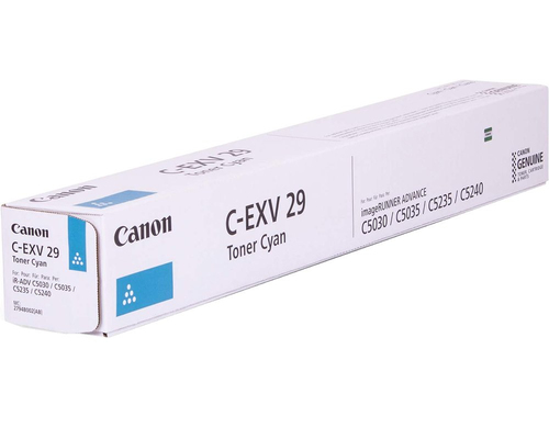 Canon C-EXV 29 Cyan 27000 sider Toner 2794B002