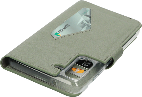 Mobiparts Classic Wallet Case Samsung Galaxy S21 FE (2022) Stone Green – image 8