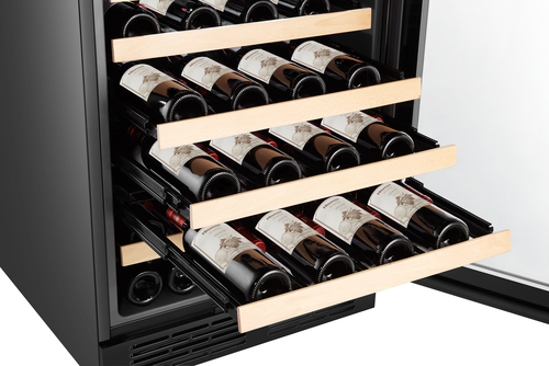 Hisense RW18W4NSWGF wine cooler Compressor wine cooler Built-in Stainless steel 54 bottle(s) – image 5
