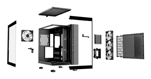 BeQuiet BGW67 Light Base 600 LX Midi tower PC case Black - image 4
