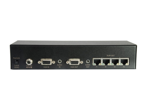 LevelOne 4-Port VGA Audio over Cat.5 Transmitter, 300m – image 2