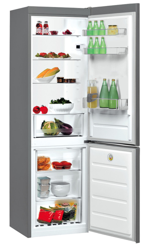 Indesit LI8 S2E S réfrigérateur-congélateur Pose libre 339 L E Argent
