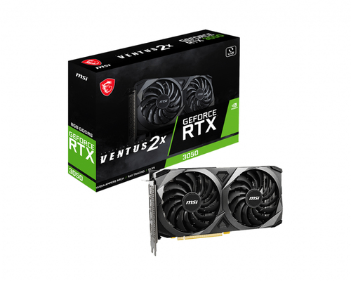 MSI VENTUS GeForce RTX 3050 2X 8G NVIDIA 8 GB GDDR6