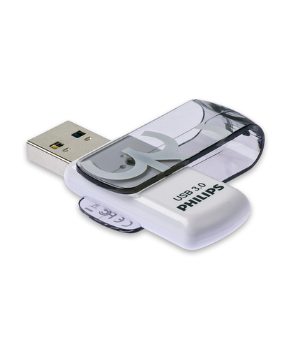 Philips Vivid USB flash drive 64 GB USB Type-A 3.2 Gen 1 (3.1 Gen 1) Grijs, Wit, afbeelding 2