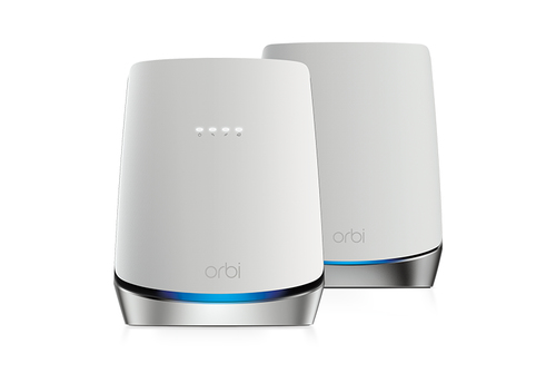 NETGEAR Orbi Трехдиапазонный (2,4 ГГц/5Ггц/5ГГц) Wi-Fi 6 (802.11ax) Белый 6 Внутренний