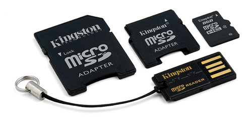 Kingston Technology MicroSD Reader + 8GB