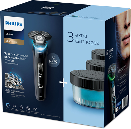Philips SHAVER Series 9000 S9977/72 men's shaver Rotation shaver Trimmer Chrome, Silver – image 5