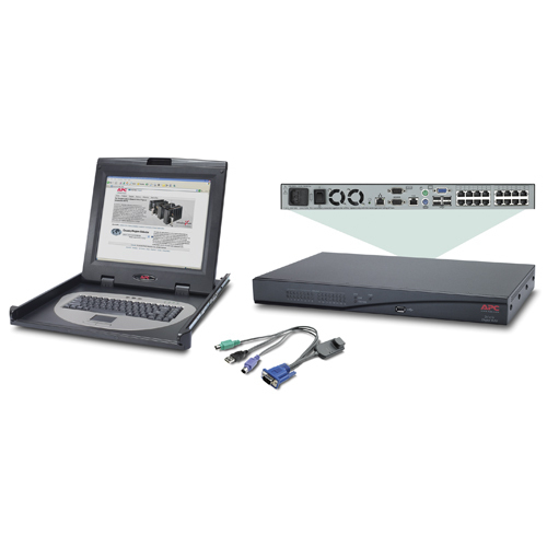 APC AP5606 KVM switch Blue
