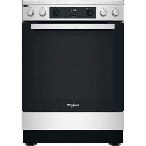 Whirlpool WS68V8CCXT Freestanding cooker Electric Zone induction hob Stainless steel