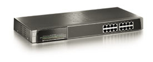 LevelOne FSW-1610TX network switch Unmanaged Black