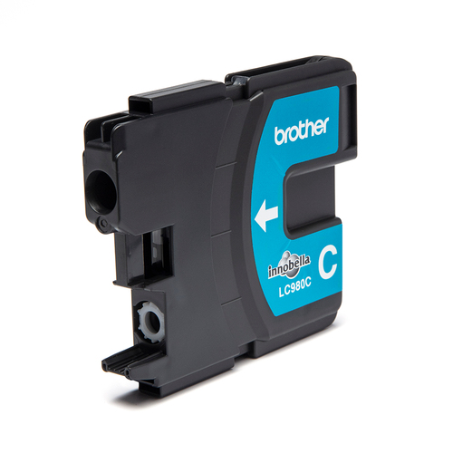 Original Brother LC980C Cyan Ink Cartridge - image 2